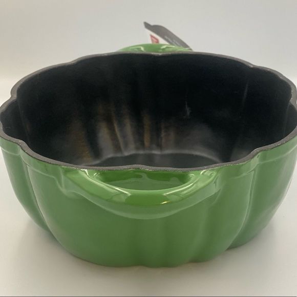2QT Dutch Oven Green Pumpkin Smith & Cast Iron - Picture 7 of 8